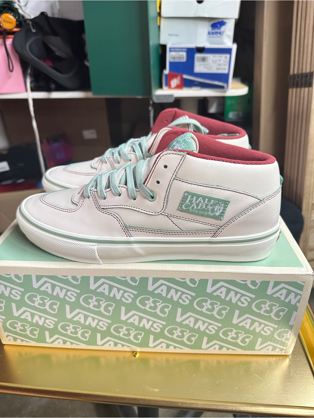 VANS Half Cab Crenshaw Skate Club Skate Sneaker Men’s Size 10.5